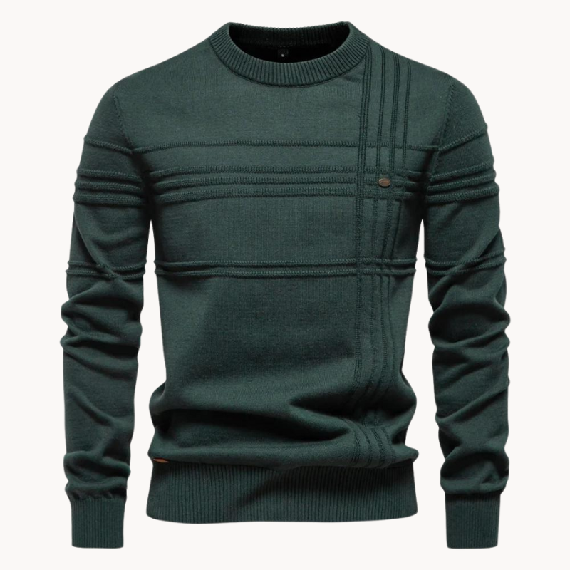 Aidan Check Sweater