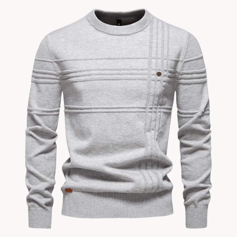 Aidan Check Sweater