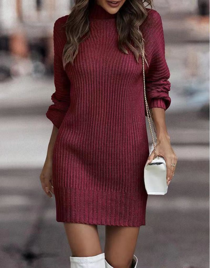 The Evelyn Turtleneck — front view