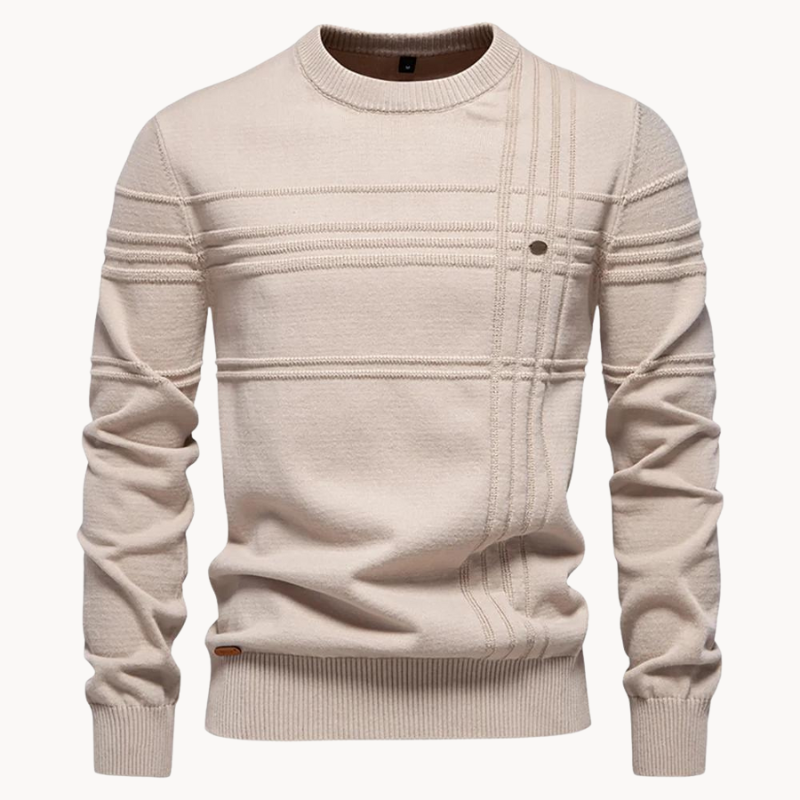 Aidan Check Sweater