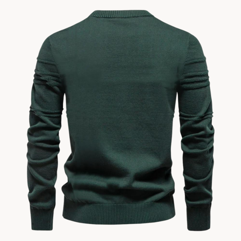 Aidan Check Sweater