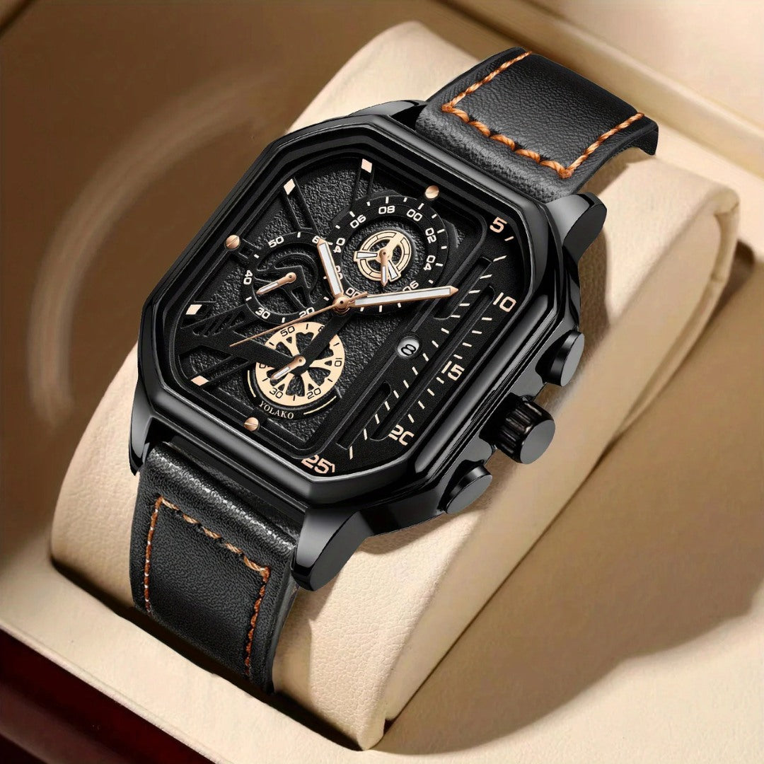 Rafael Square Chronograph Watch